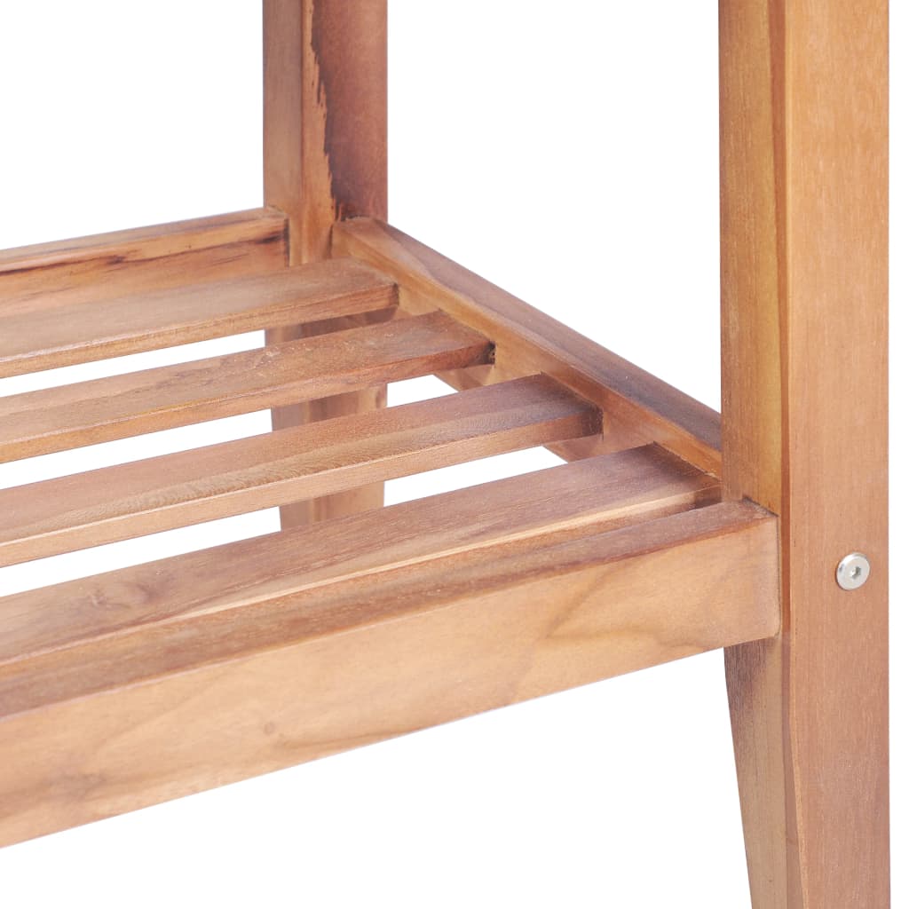 Caféset 3 Delar Massiv Teak