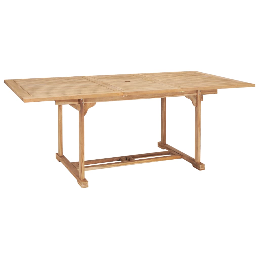 Trädgårdsbord Utdragbart 150- Massiv Teak