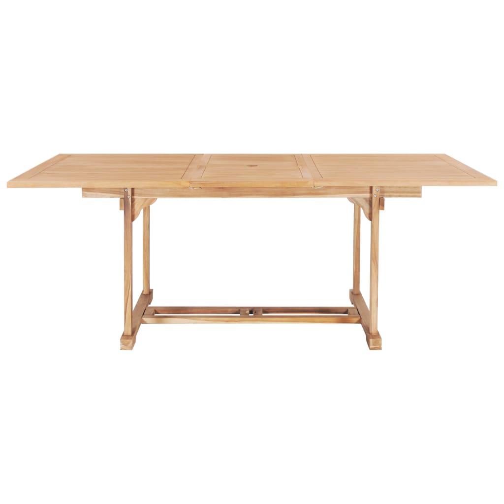 Trädgårdsbord Utdragbart 150- Massiv Teak