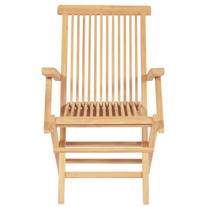 Matgrupp För Trädgården 7 Delar 150-200X100X75 Cm Teakträ