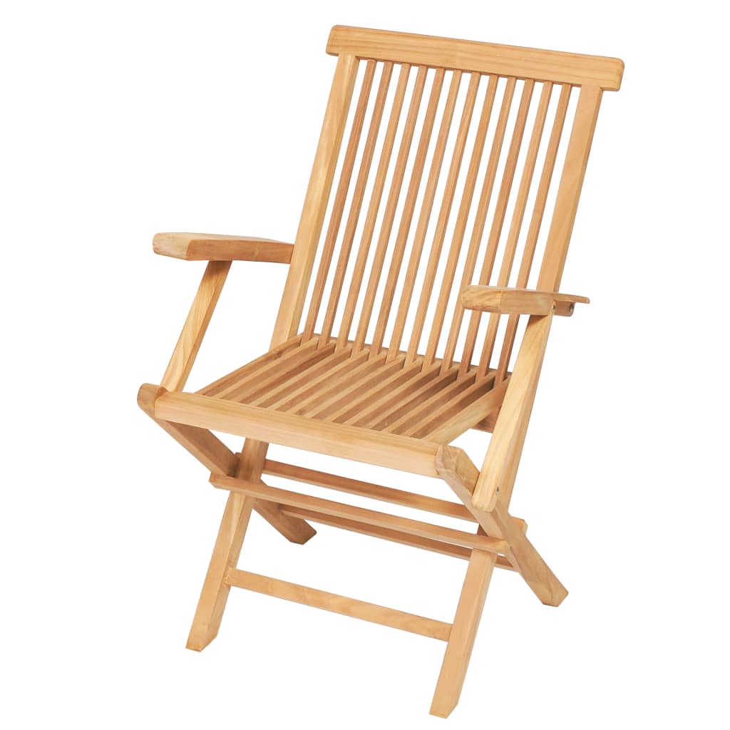 Matgrupp För Trädgården 7 Delar 150-200X100X75 Cm Teakträ