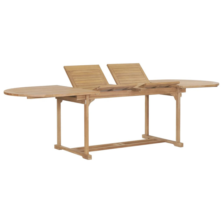 Trädgårdsbord Utdragbart 150- Massiv Teak
