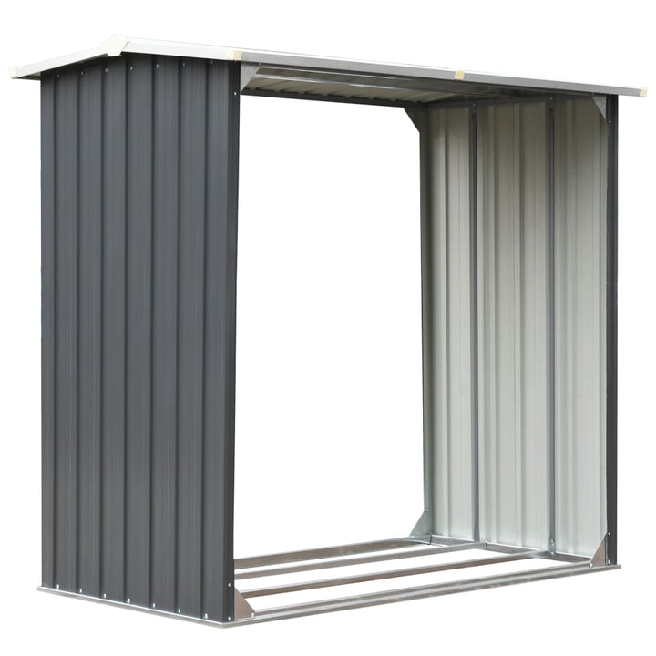 Vedskjul Galvaniserat Stål 172X91X154 Cm