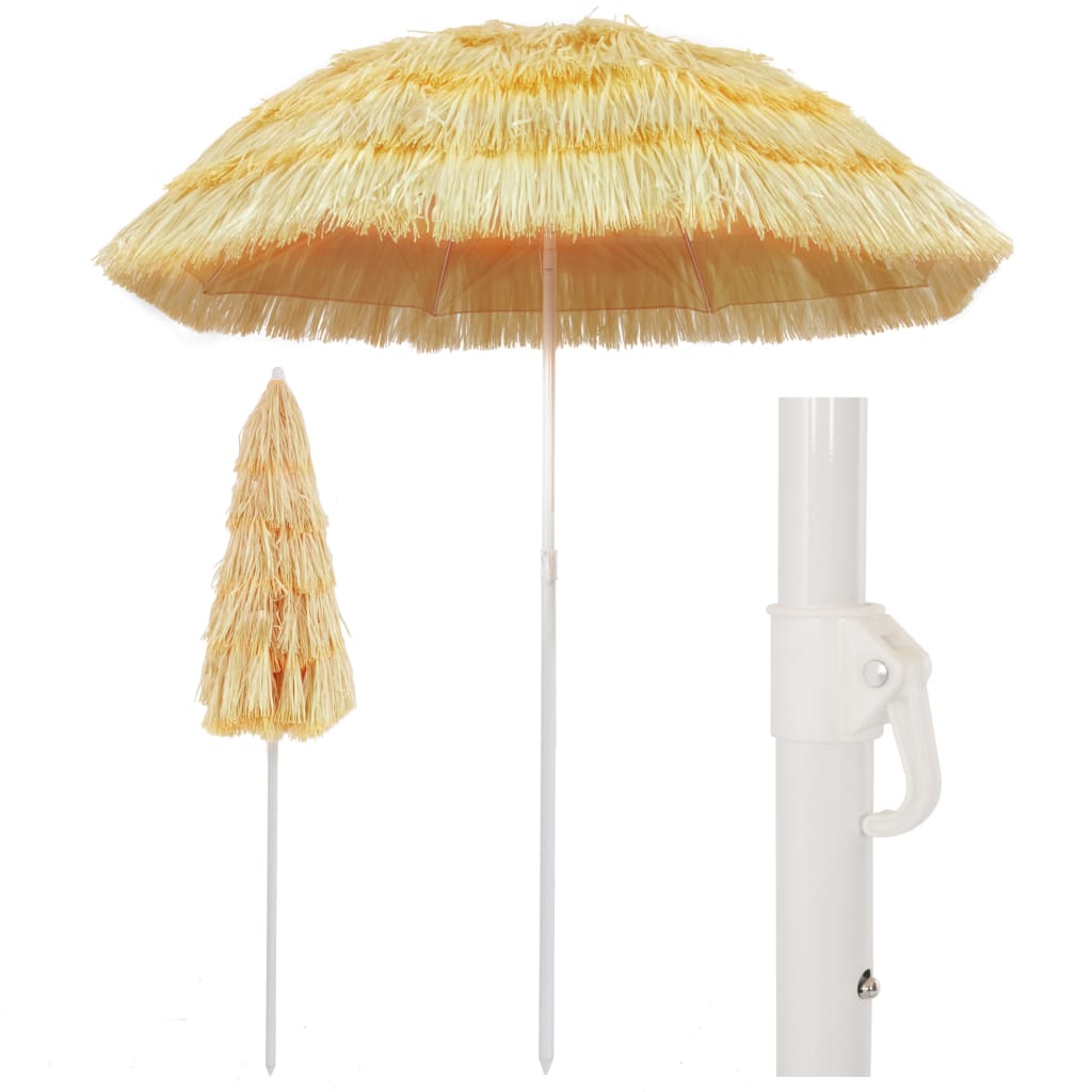 Strandparasoll Naturlig Hawaii-Stil