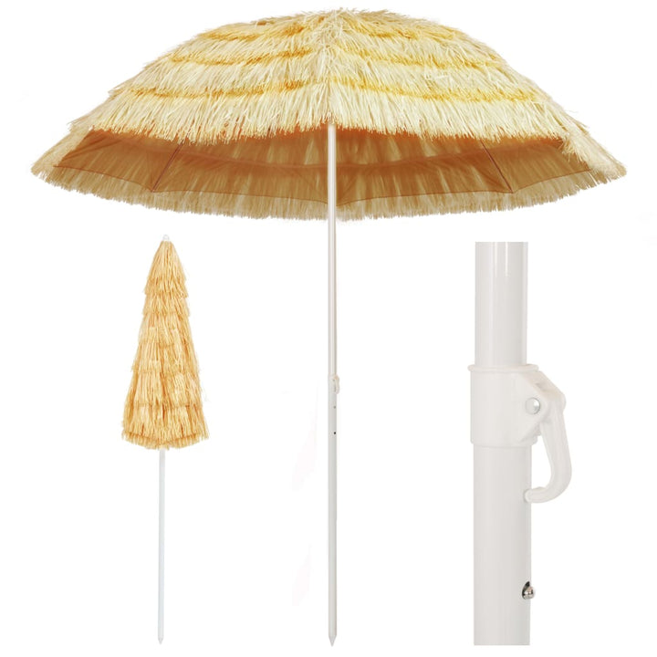 Strandparasoll Naturlig Hawaii-Stil