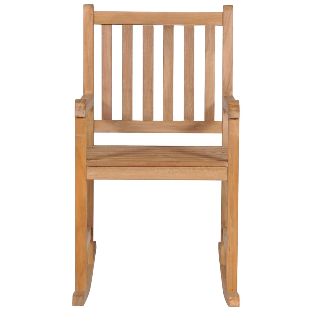 Gungstol I Massiv Teak