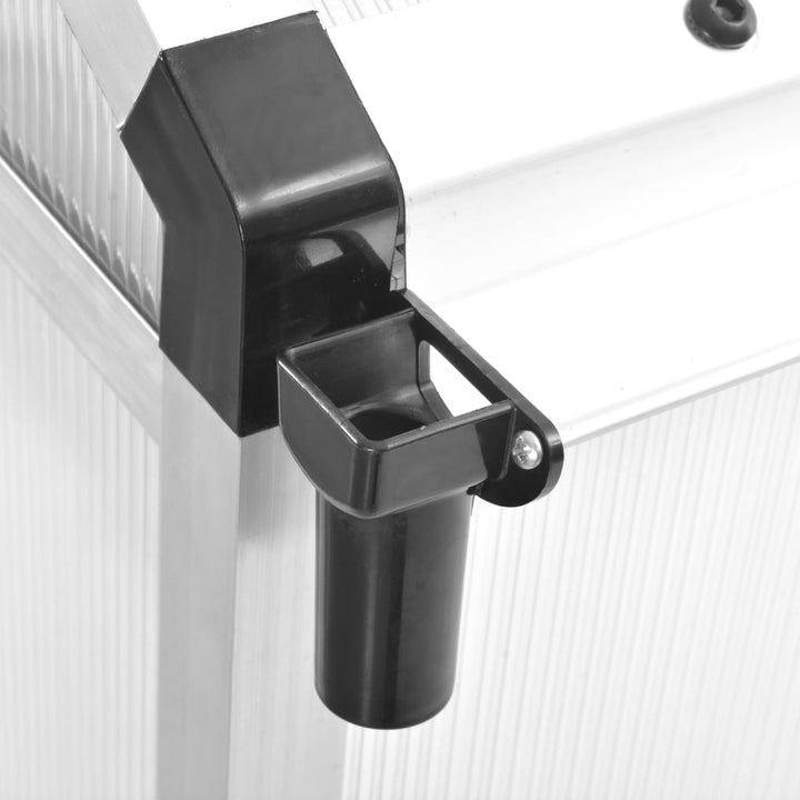 Växthus Aluminium 11,19 M³