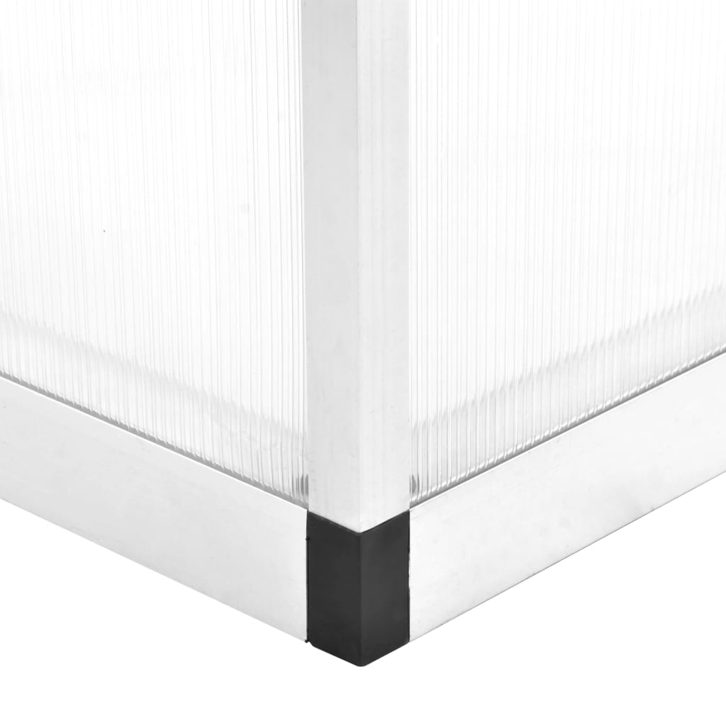 Växthus Aluminium 11,19 M³
