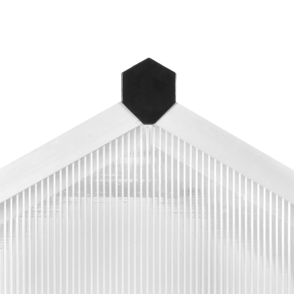 Växthus Aluminium 11,19 M³