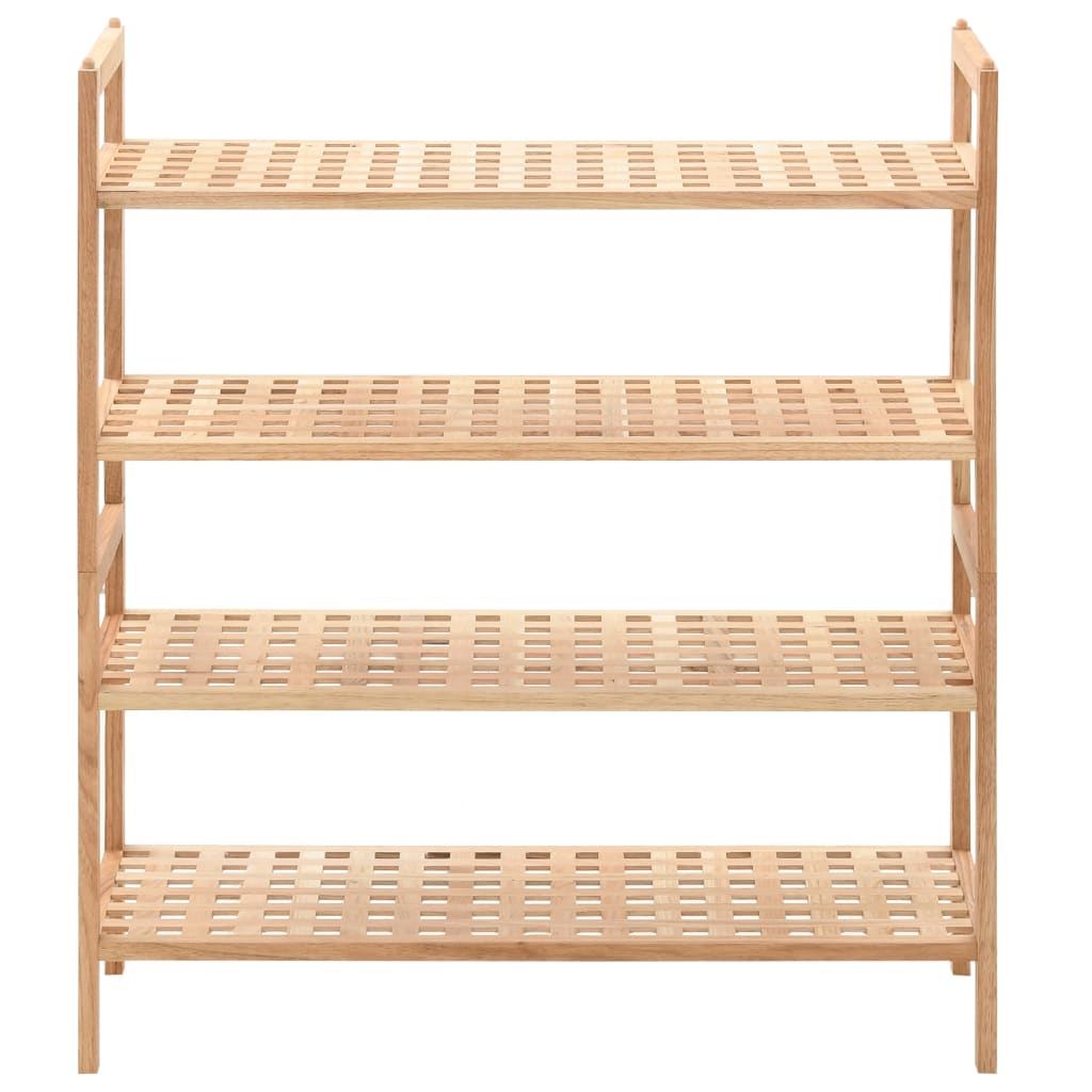 Skohylla Massivt Valnötsträ 69X26X81 Cm
