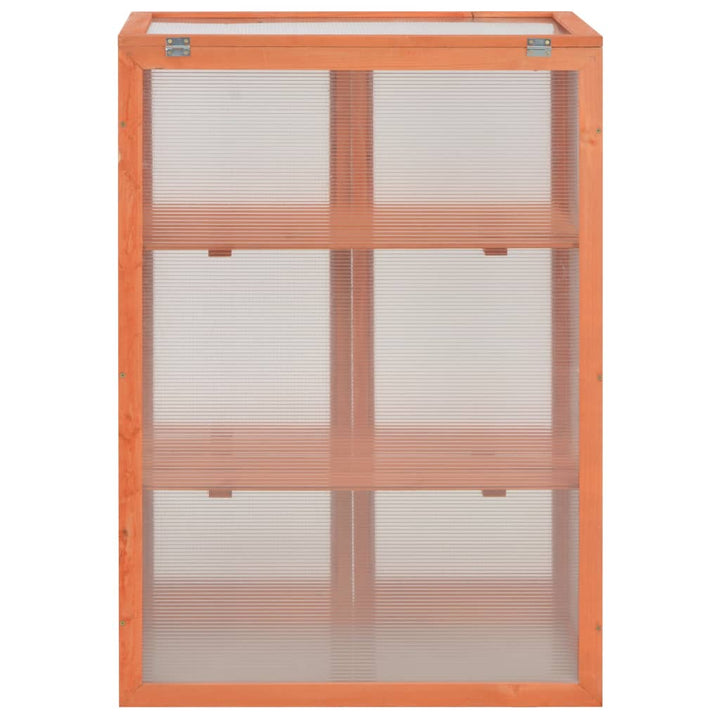 Växthus Trä 75X47X109 Cm