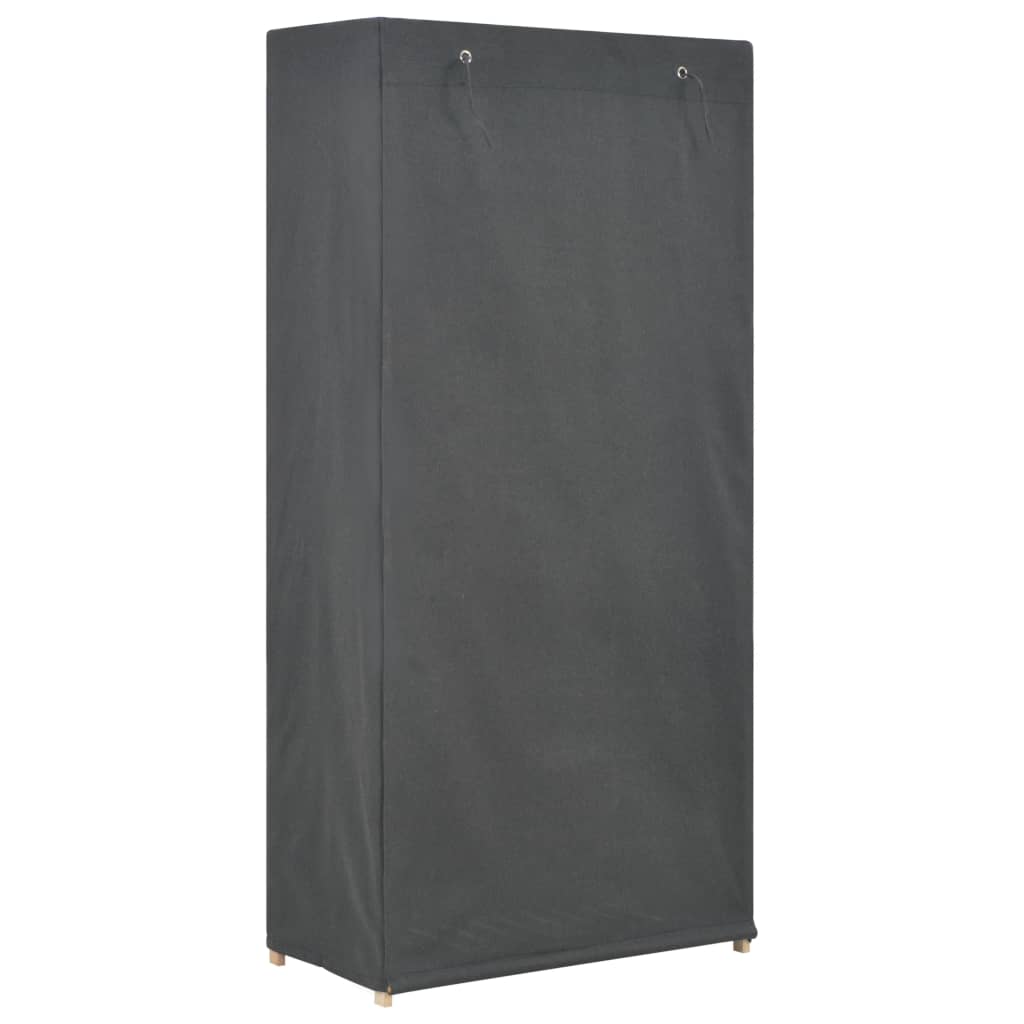 Garderob 3 Nivåer 79X40X170 Cm Tyg