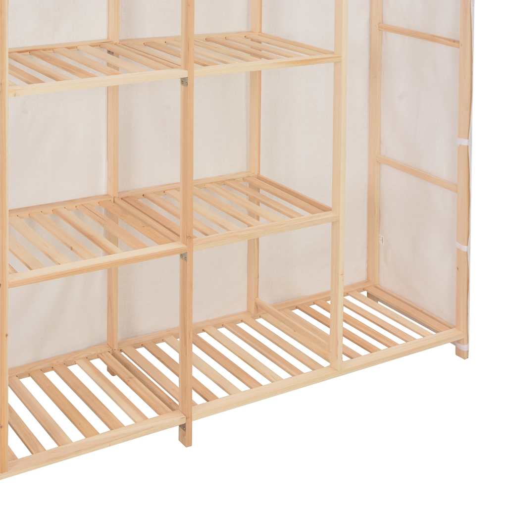 Garderob 173X40X170 Cm Tyg