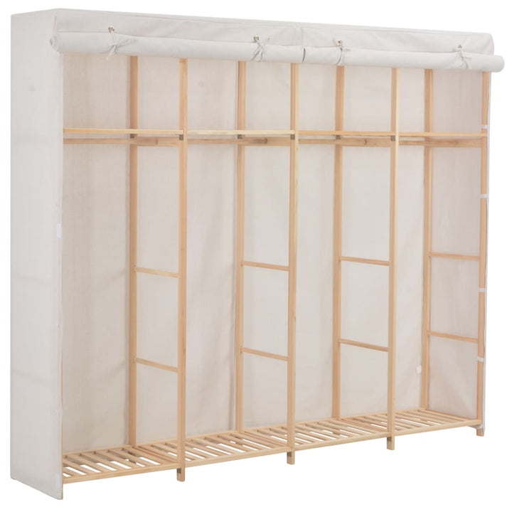 Garderob 200X40X170 Cm Tyg