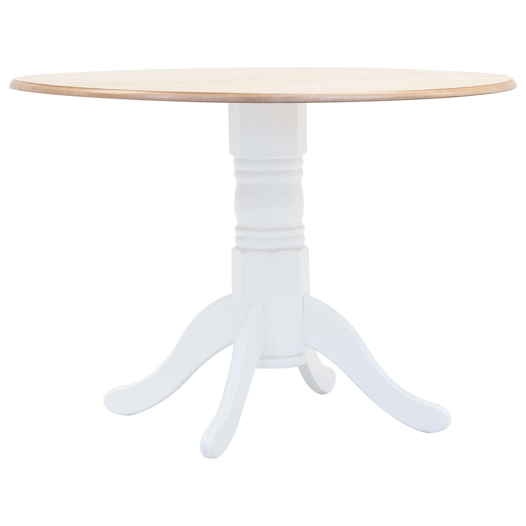 Matbord 106 Cm Massivt Gummiträ