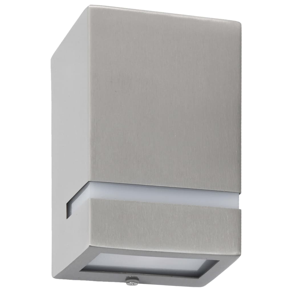 Utomhusvägglampa 2 St 35 W Rektangulär
