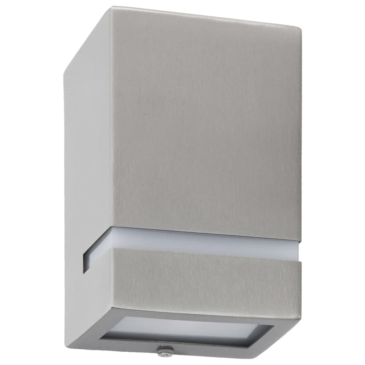 Utomhusvägglampa 2 St 35 W Rektangulär