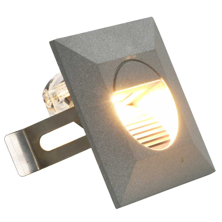 Utomhusvägglampa Led 6 St 2 W Silver