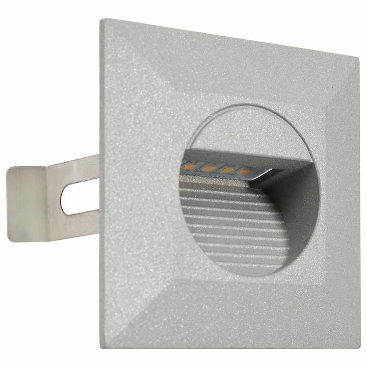 Utomhusvägglampa Led 6 St 2 W Silver