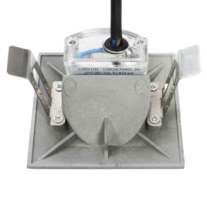 Utomhusvägglampa Led 6 St 2 W Silver