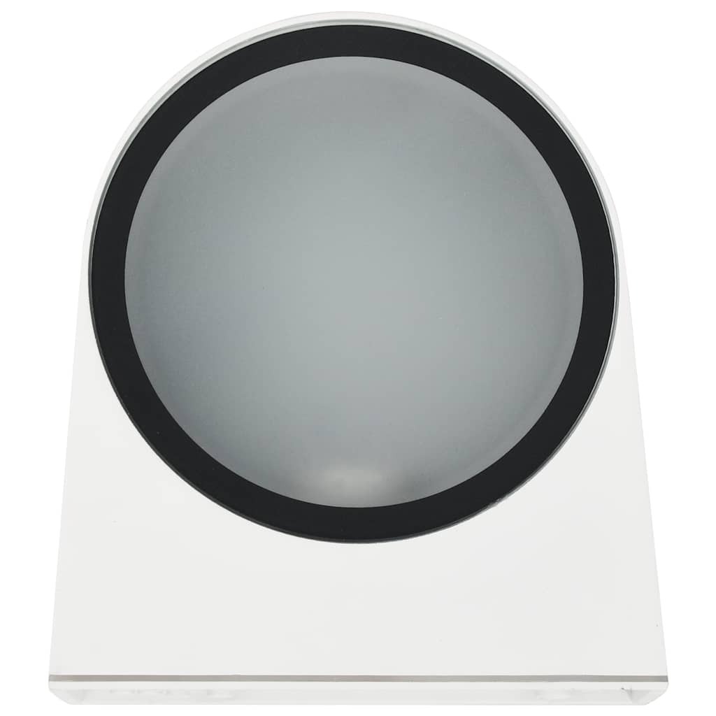 Utomhusvägglampa 2 St 11 W Vit Rund