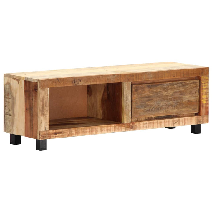 Tv-Bänk 100X30X33 Cm Massivt Återvunnet Trä