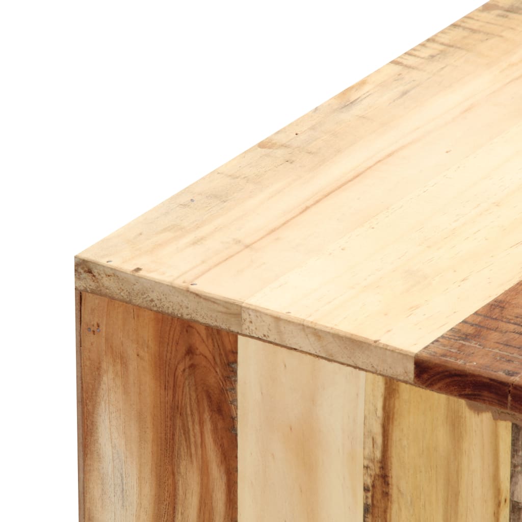Tv-Bänk 100X30X33 Cm Massivt Återvunnet Trä