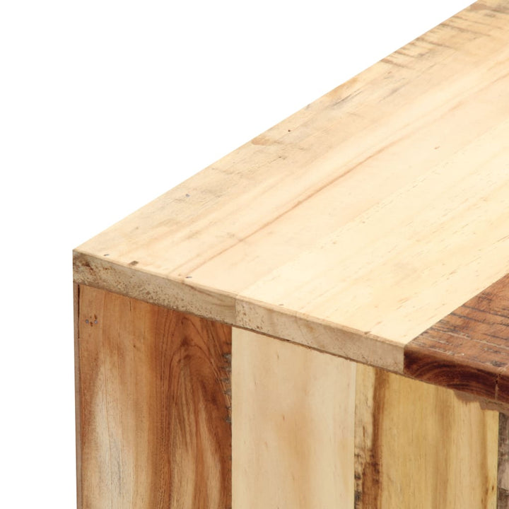 Tv-Bänk 100X30X33 Cm Massivt Återvunnet Trä