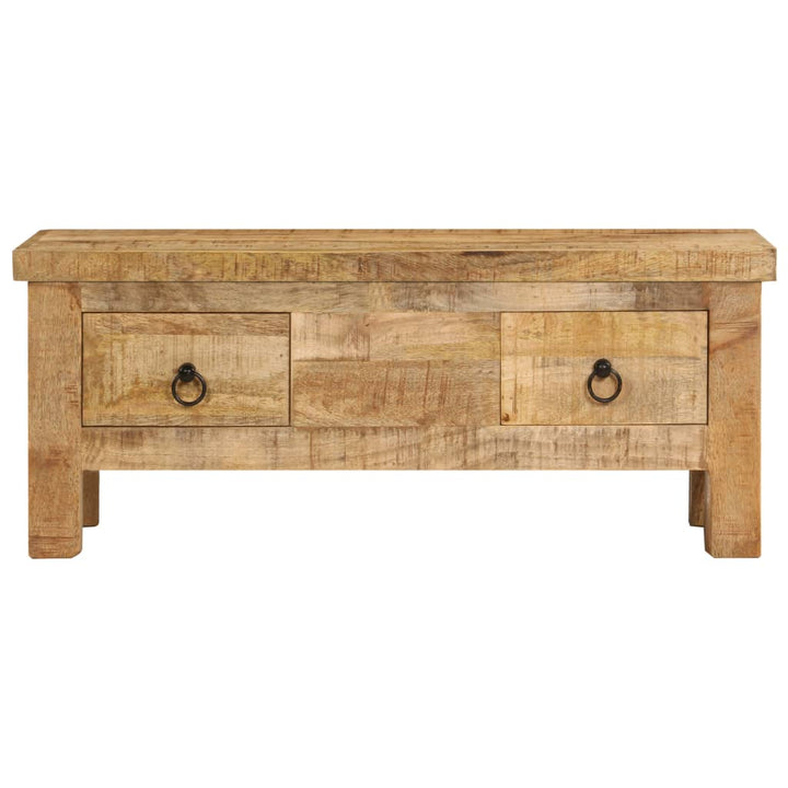 Soffbord 90X45X35 Cm Massivt Mangoträ