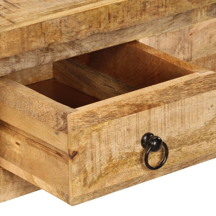 Soffbord 90X45X35 Cm Massivt Mangoträ