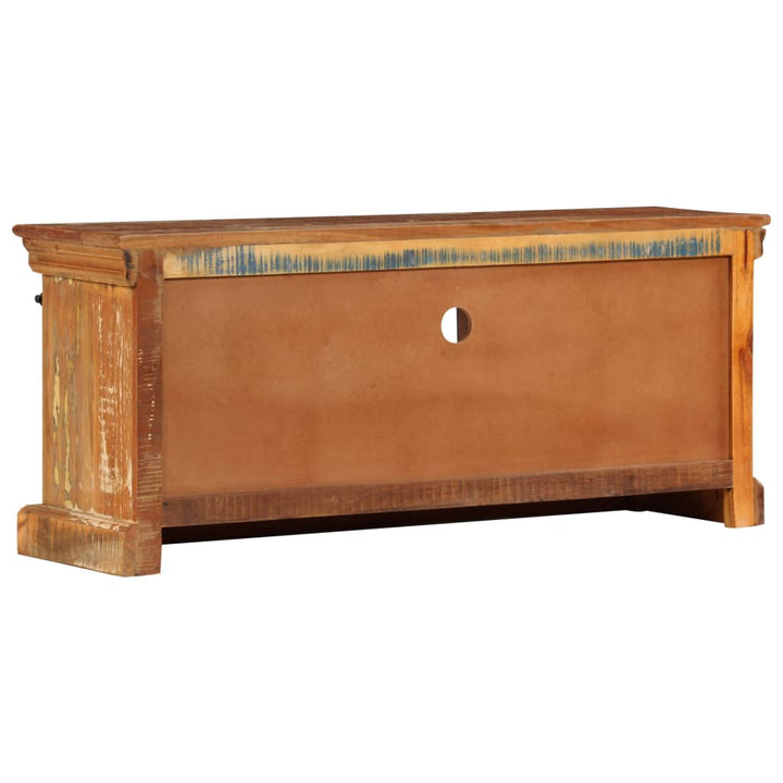 Tv-Bänk 110X30X45 Cm Massivt Återvunnet Trä