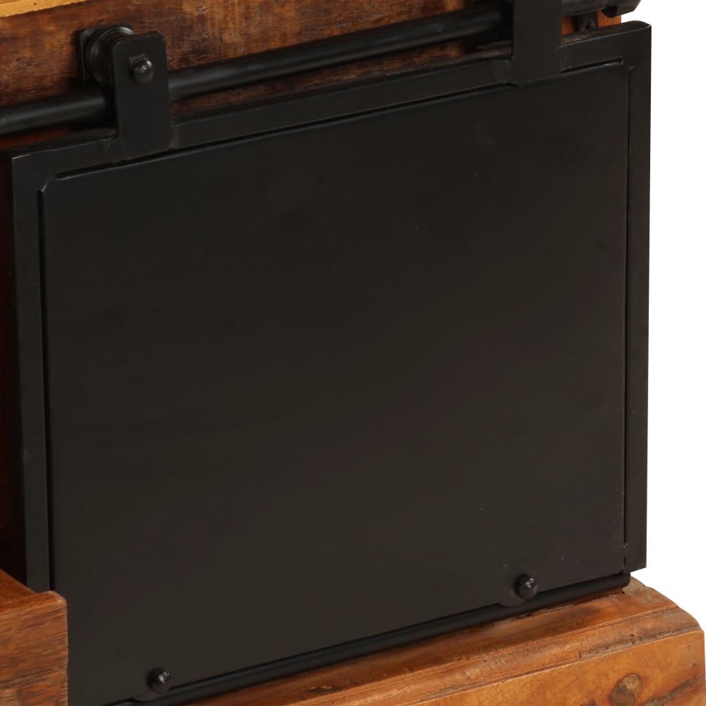 Tv-Bänk 110X30X45 Cm Massivt Återvunnet Trä