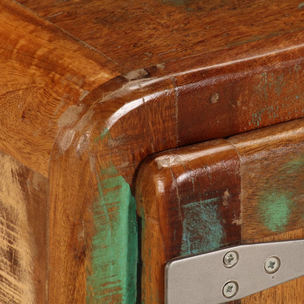 Soffbord 85X55X40 Cm Massivt Återvunnet Trä