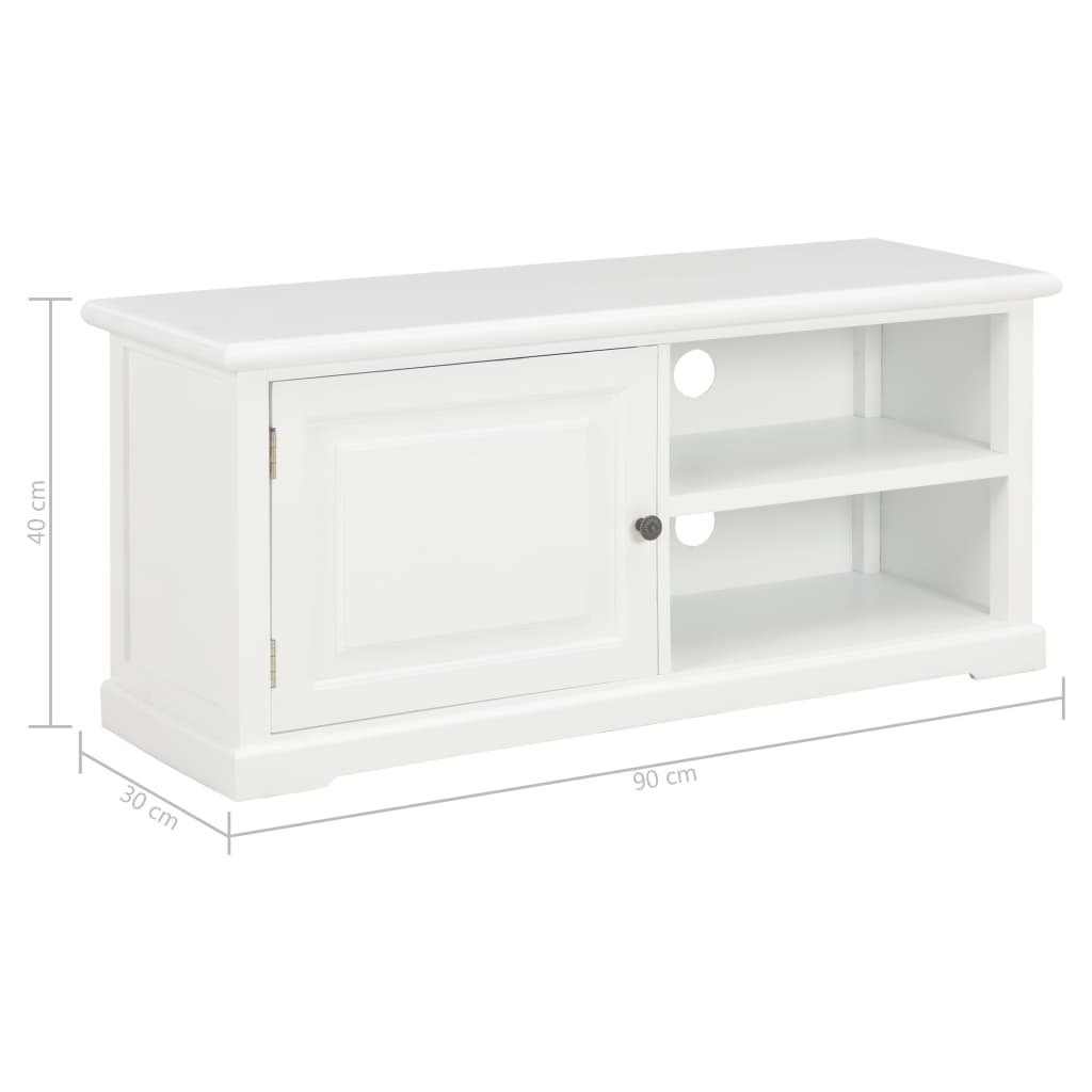 Tv-Bänk 90X30X40 Cm Trä