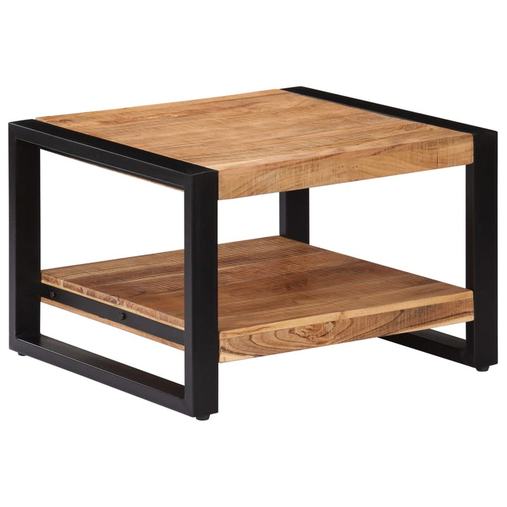 Soffbord 60X60X40 Cm Massivt Akaciaträ