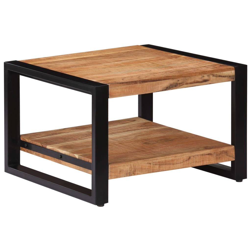 Soffbord 60X60X40 Cm Massivt Akaciaträ
