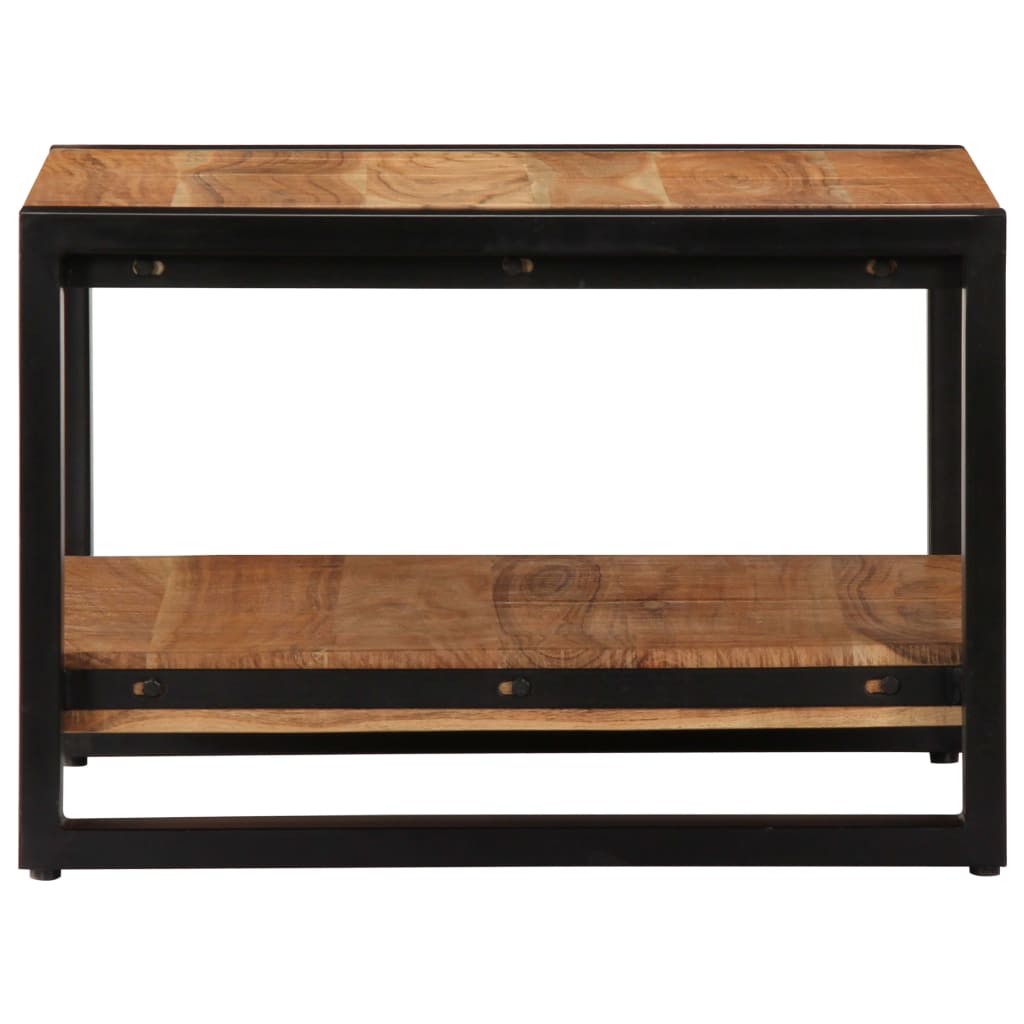 Soffbord 60X60X40 Cm Massivt Akaciaträ