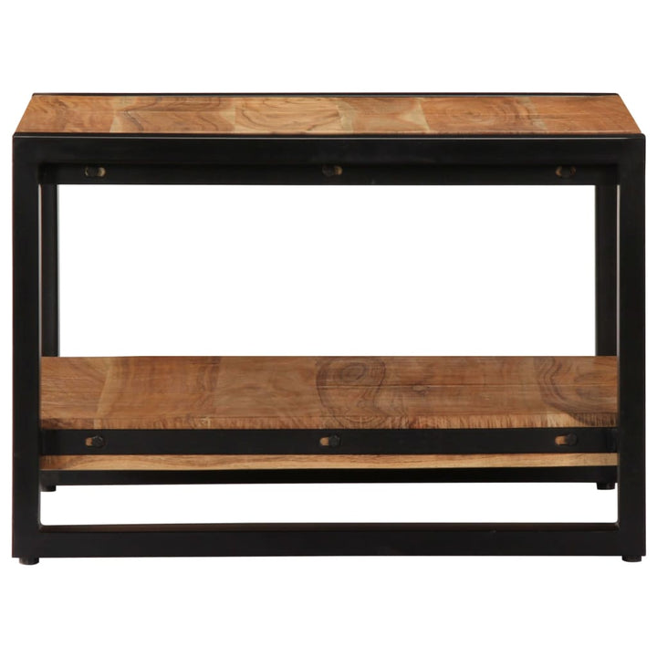 Soffbord 60X60X40 Cm Massivt Akaciaträ