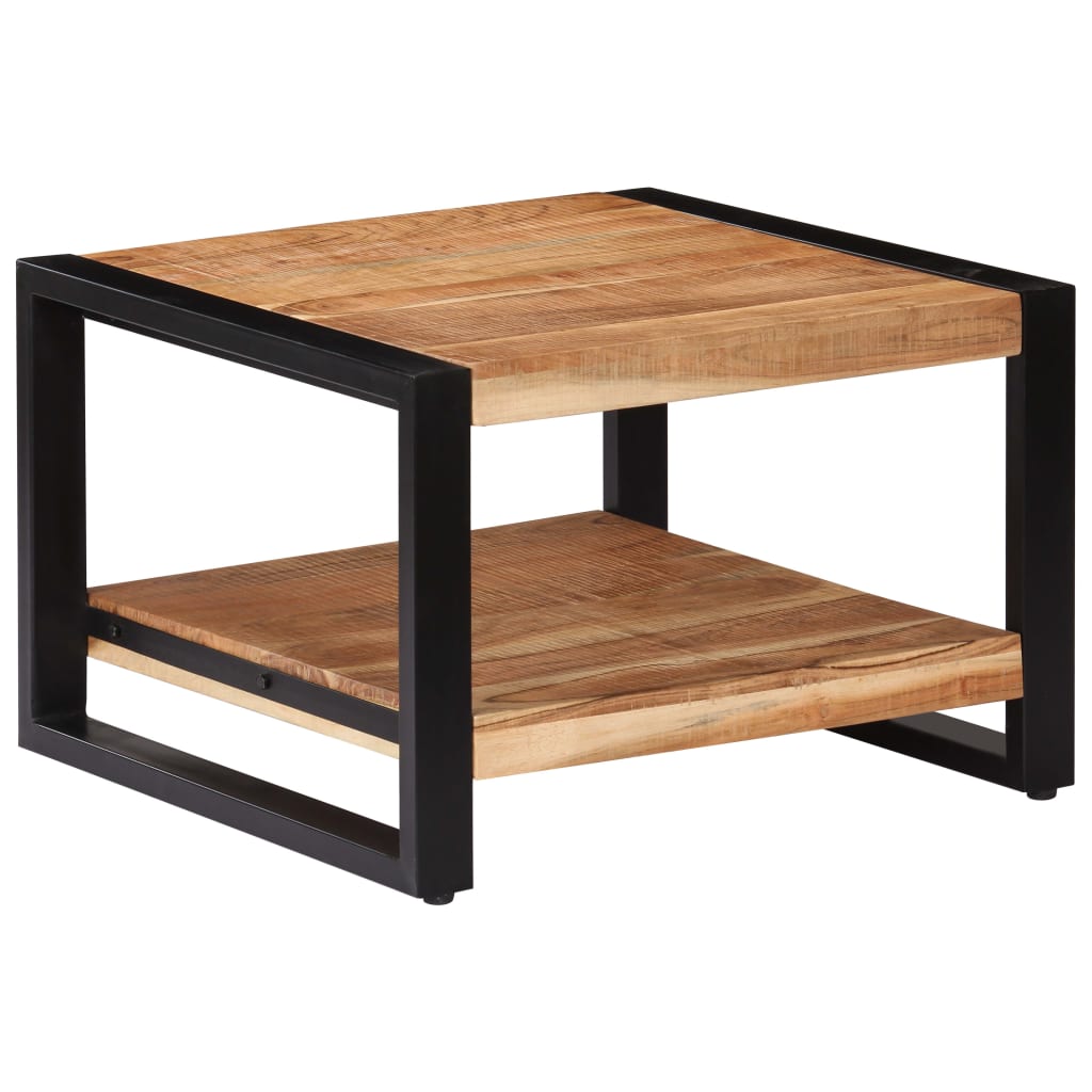 Soffbord 60X60X40 Cm Massivt Akaciaträ