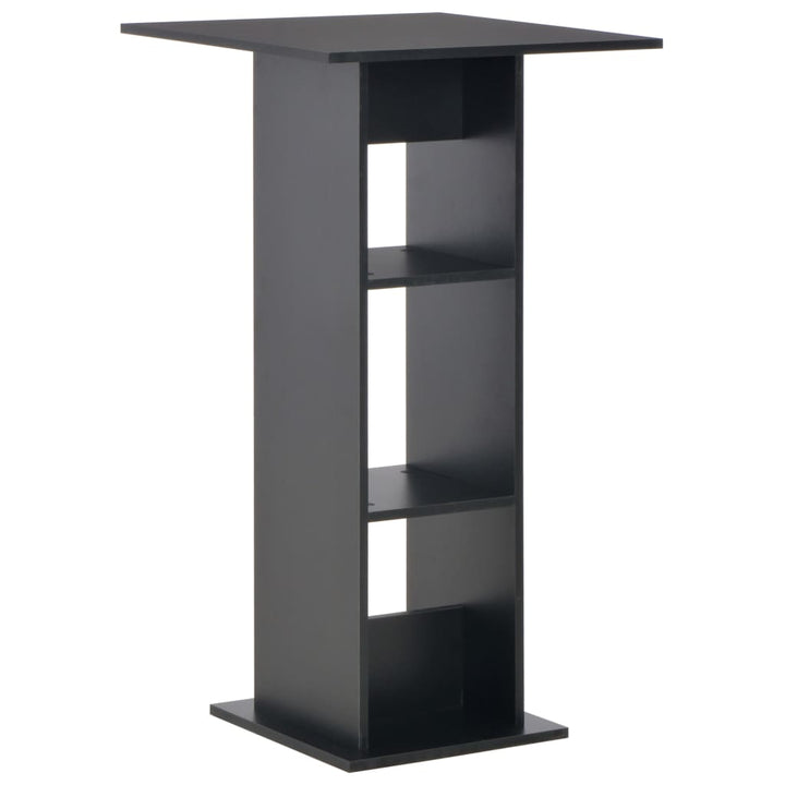 Barbord Vit Och 60X60X110 Cm