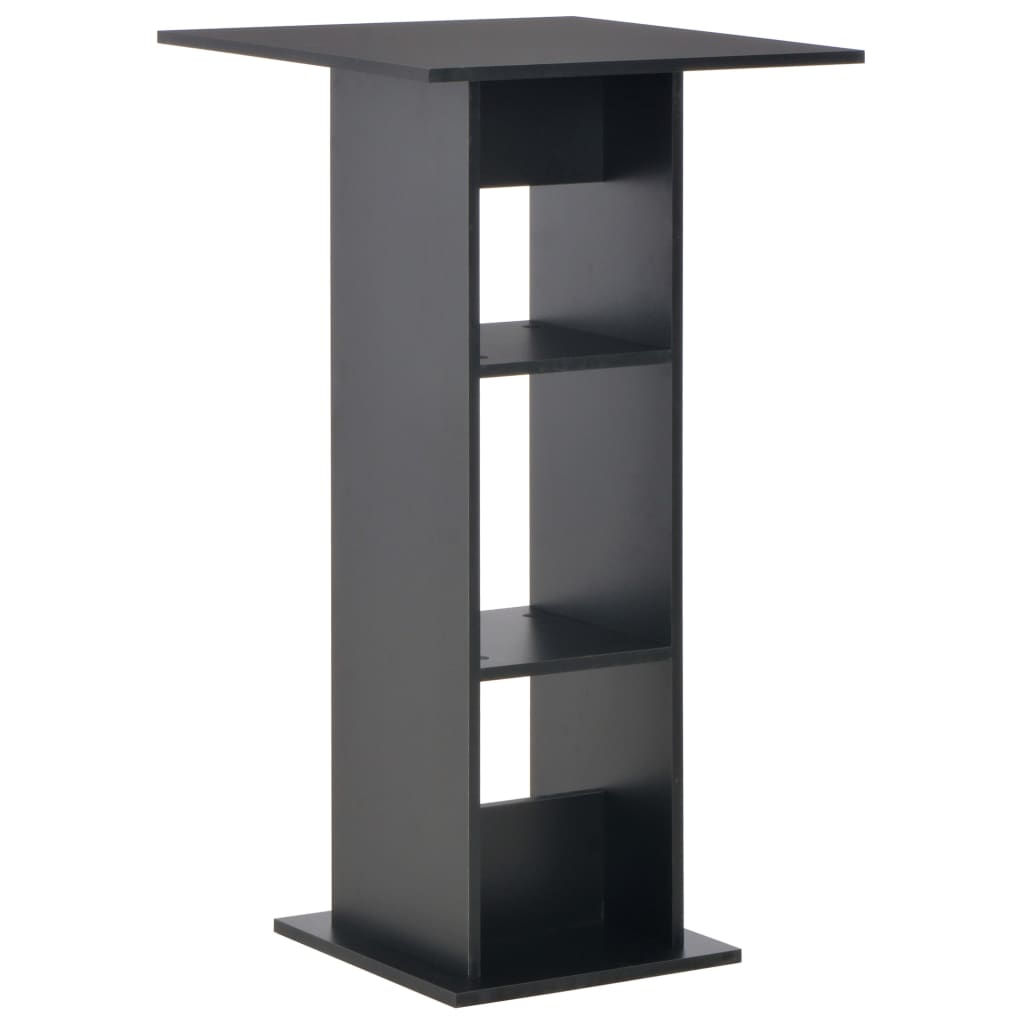 Barbord Vit Och 60X60X110 Cm