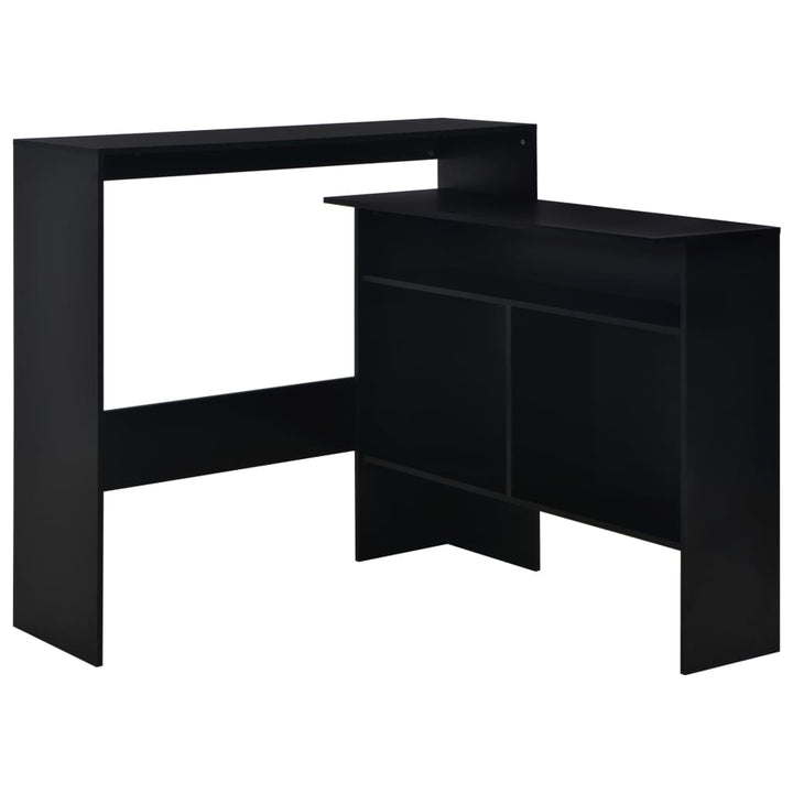 Barbord Med 2 Bordsskivor 130X40X120 Cm