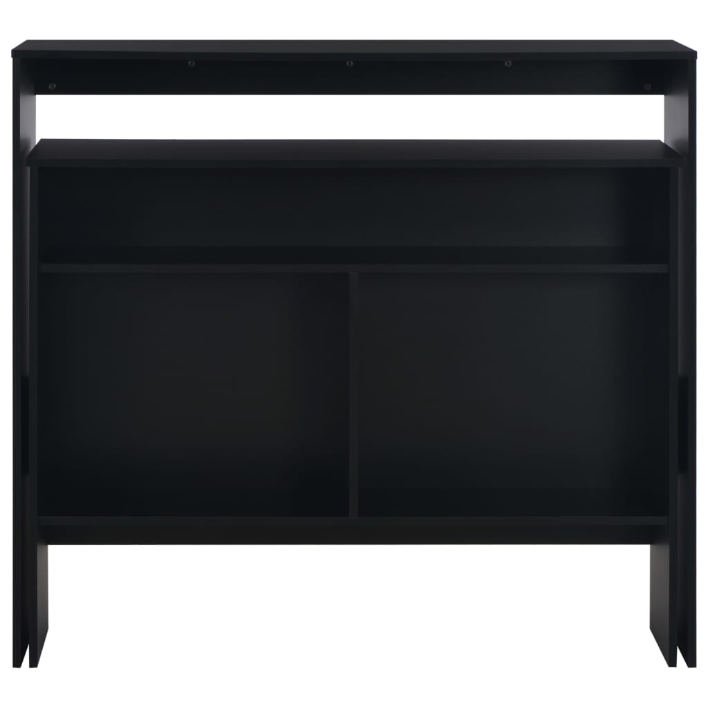Barbord Med 2 Bordsskivor 130X40X120 Cm