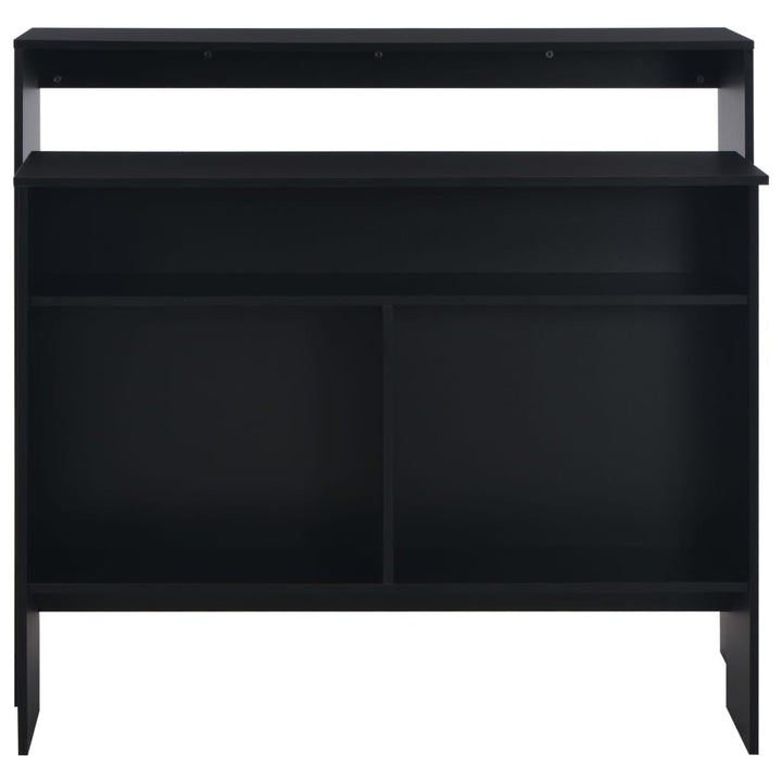 Barbord Med 2 Bordsskivor 130X40X120 Cm
