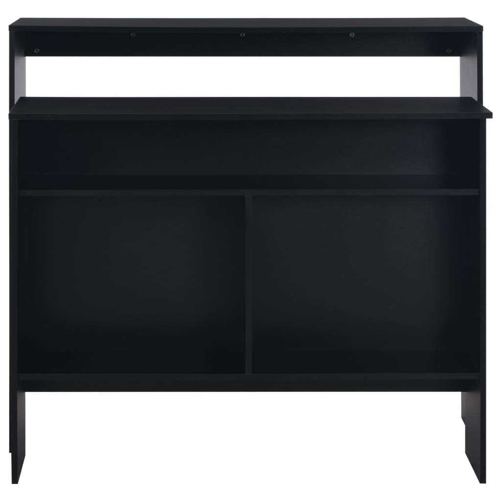 Barbord Med 2 Bordsskivor 130X40X120 Cm