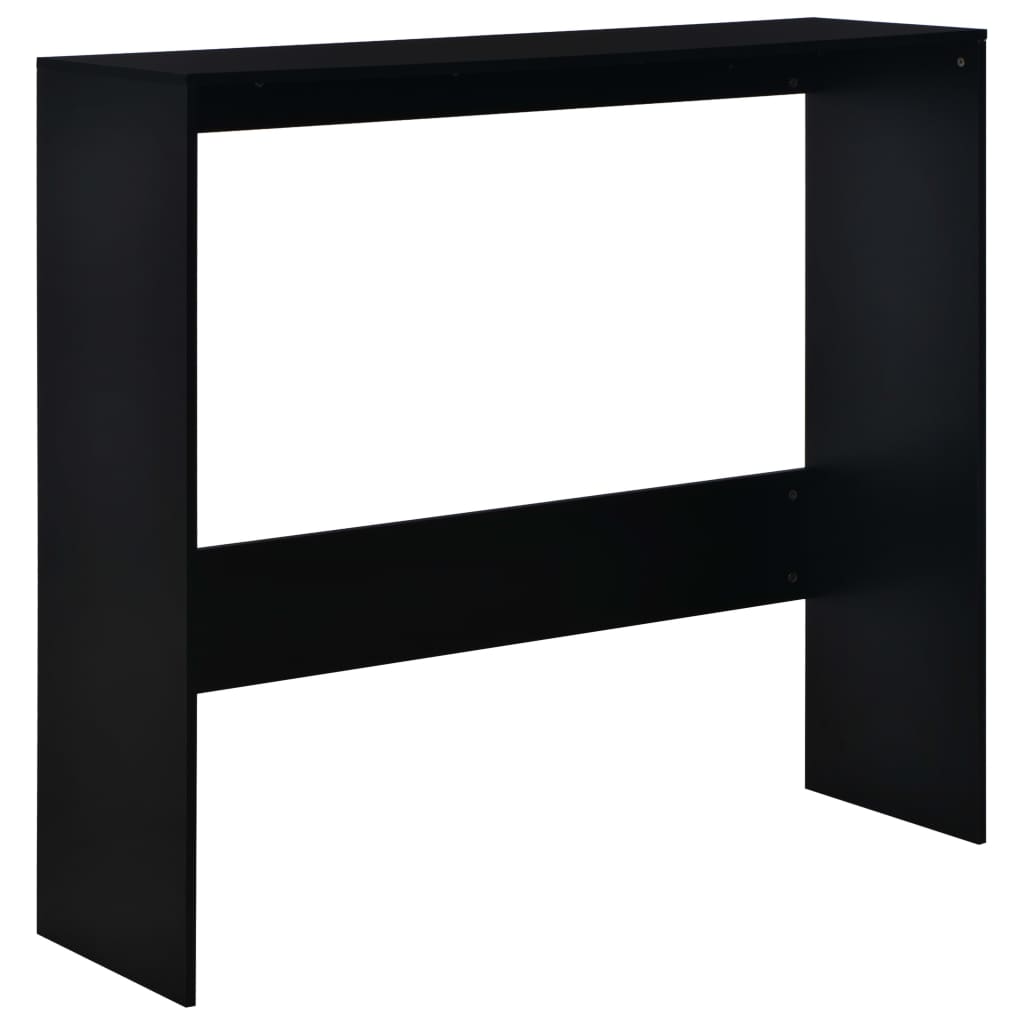 Barbord Med 2 Bordsskivor 130X40X120 Cm