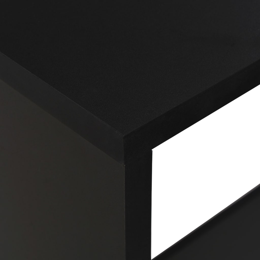 Barbord Med 2 Bordsskivor 130X40X120 Cm