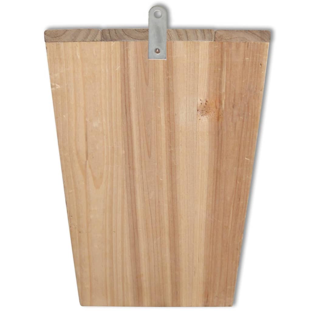 Fladdermushus 4 St 22X12X34 Cm Trä