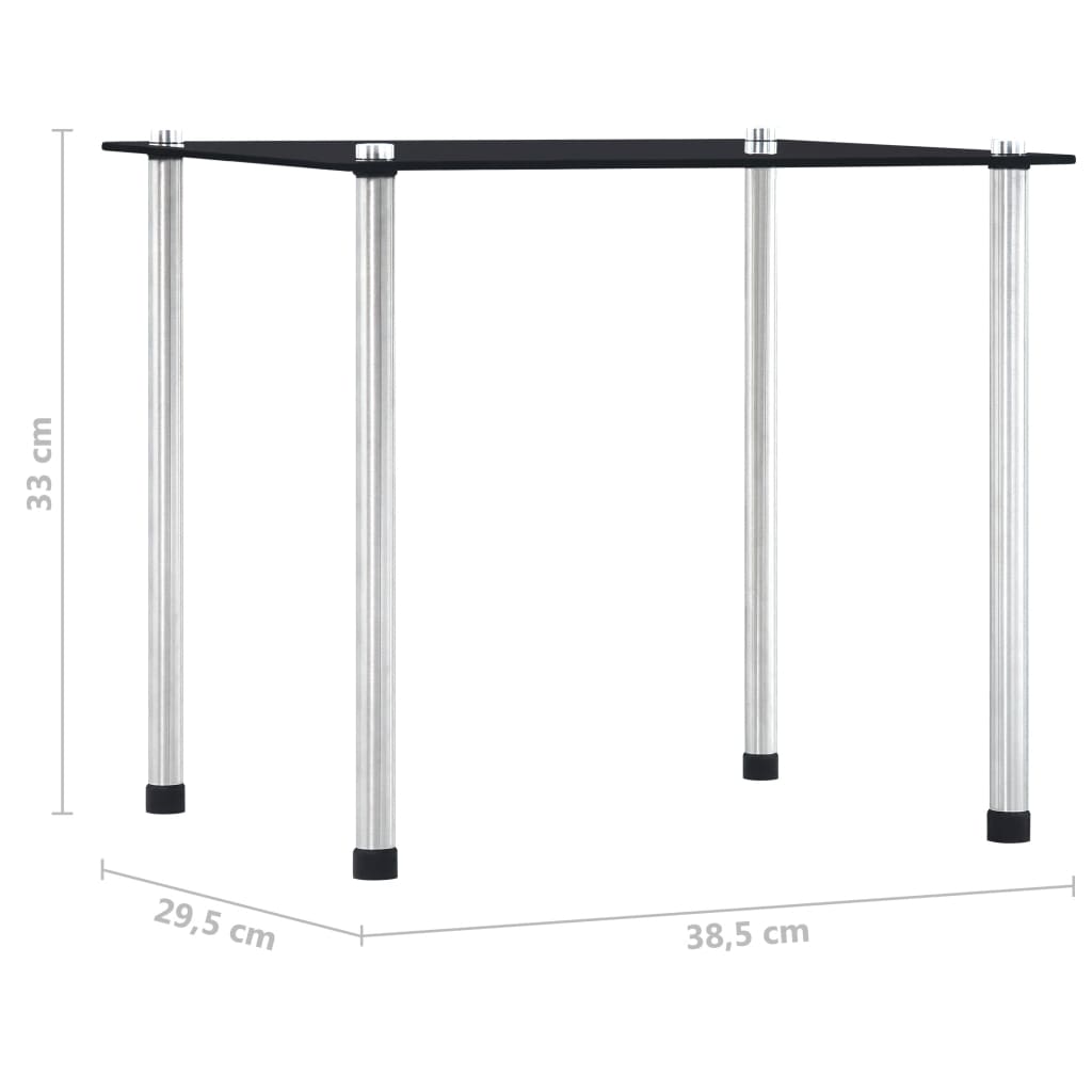 Satsbord 3 St Härdat Glas