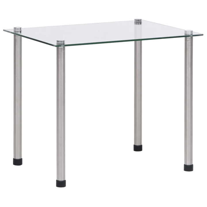 Satsbord 3 St Genomskinlig Härdat Glas